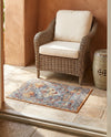 Patio Heritage Collection Area Rug -  Oasis Rectangle Multi  lifestyle 11