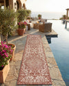 Urban Oasis Rugs Collection Area Rug -  Penthouse (Rust Red) Runner Rust Red  lifestyle 24