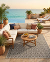 Urban Oasis Rugs Collection Area Rug -  Rooftop (Charcoal Gray) Rectangle Charcoal Gray  lifestyle 21