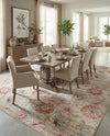 Seaside Blooms Collection Area Rug - Seychelles Rectangle Beige  lifestyle 52