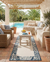 Savannah Escape Collection Area Rug - Serengeti Runner Ivory  lifestyle 64
