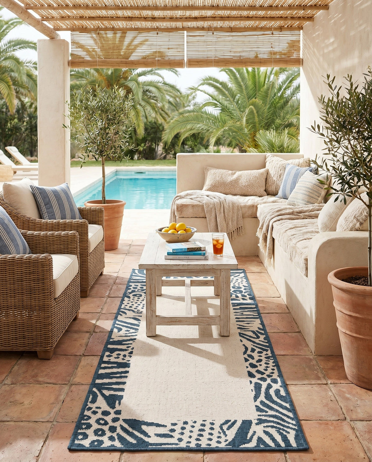 Savannah Escape Collection Area Rug - Serengeti Runner Ivory  lifestyle 64