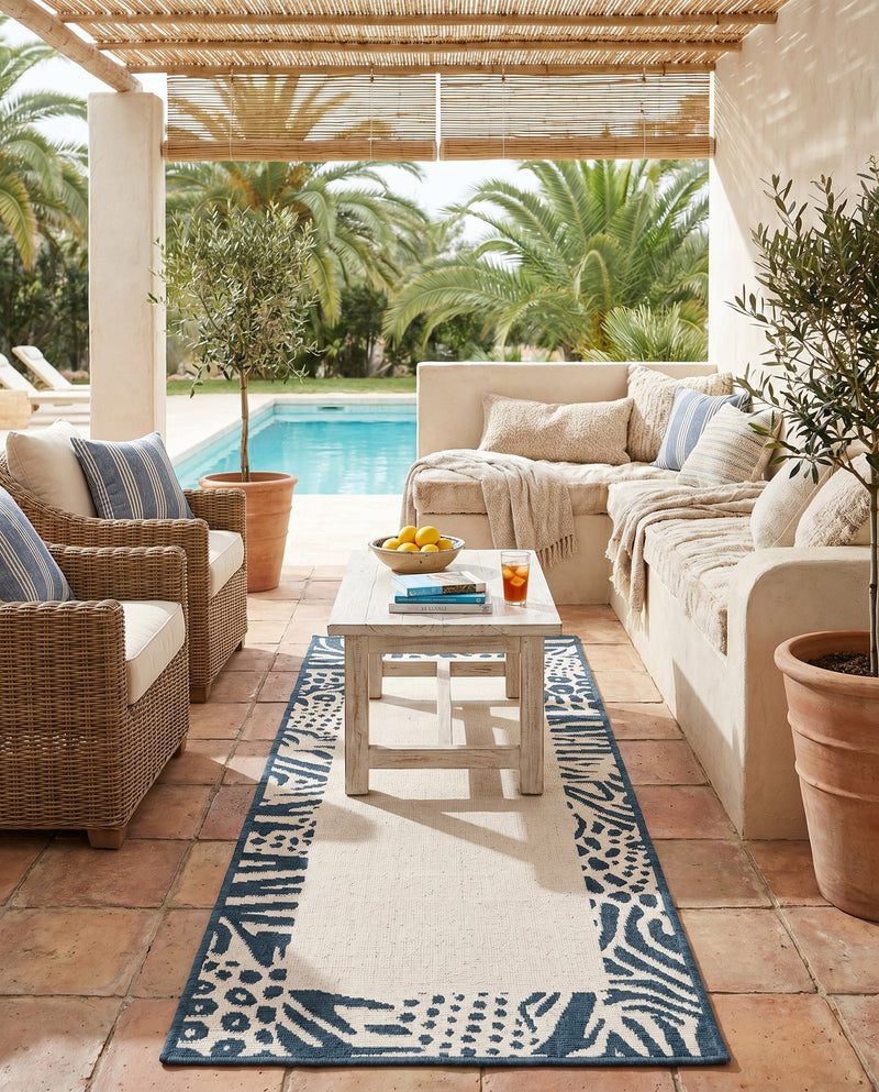 Savannah Escape Collection Area Rug - Serengeti Runner Ivory  lifestyle 64