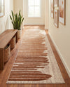 Urban Terrace Collection Area Rug -  Balcony Runner Beige Brown  lifestyle 64