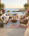 Urban Oasis Rugs Collection Area Rug -  Loft Rectangle Blue  lifestyle 9