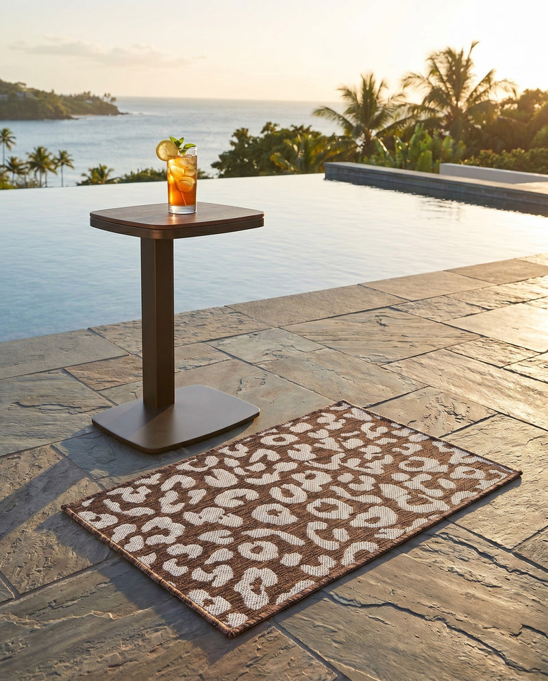 Savannah Escape Collection Area Rug -  Amazon (Brown) Rectangle Brown  lifestyle 15