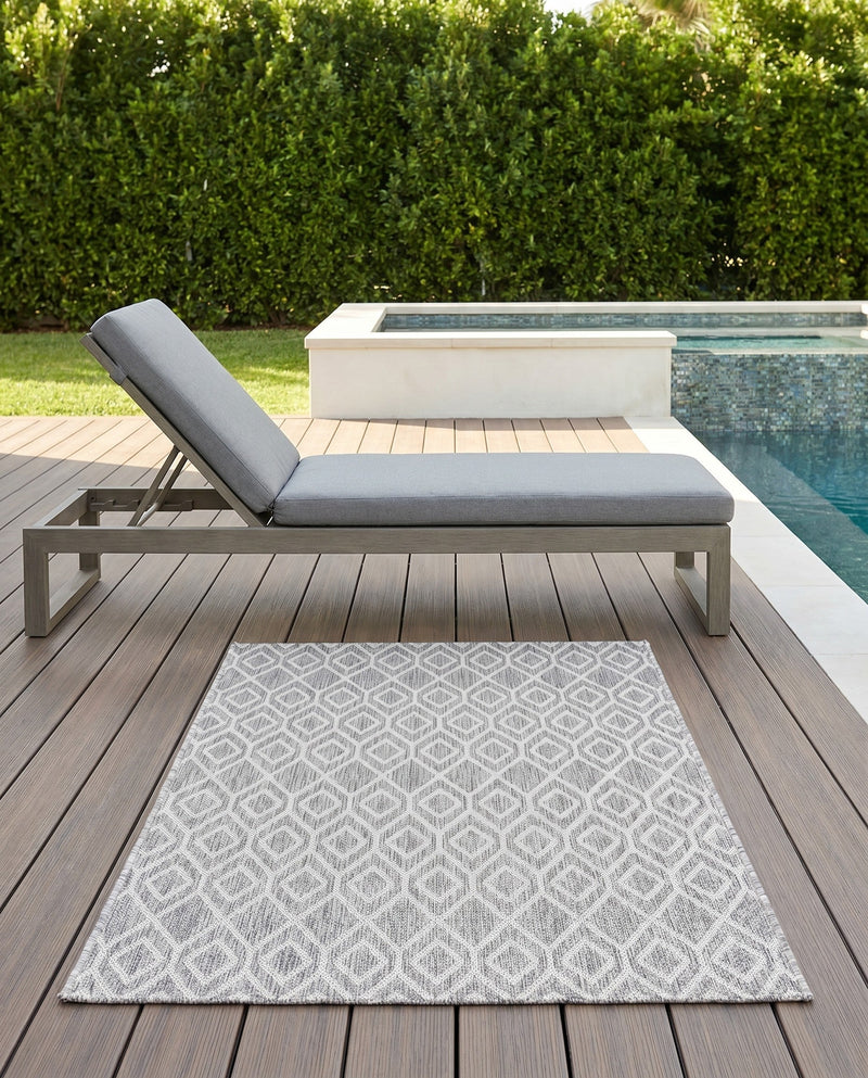 Urban Oasis Rugs Collection Area Rug -  Boulevard (Gray Cream) Rectangle Gray Cream  lifestyle 21