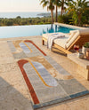 Urban Terrace Collection Area Rug -  Deck Runner Multi  lifestyle 51