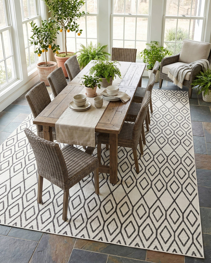 Urban Oasis Rugs Collection Area Rug -  Boulevard (Ivory) Rectangle Ivory  lifestyle 3