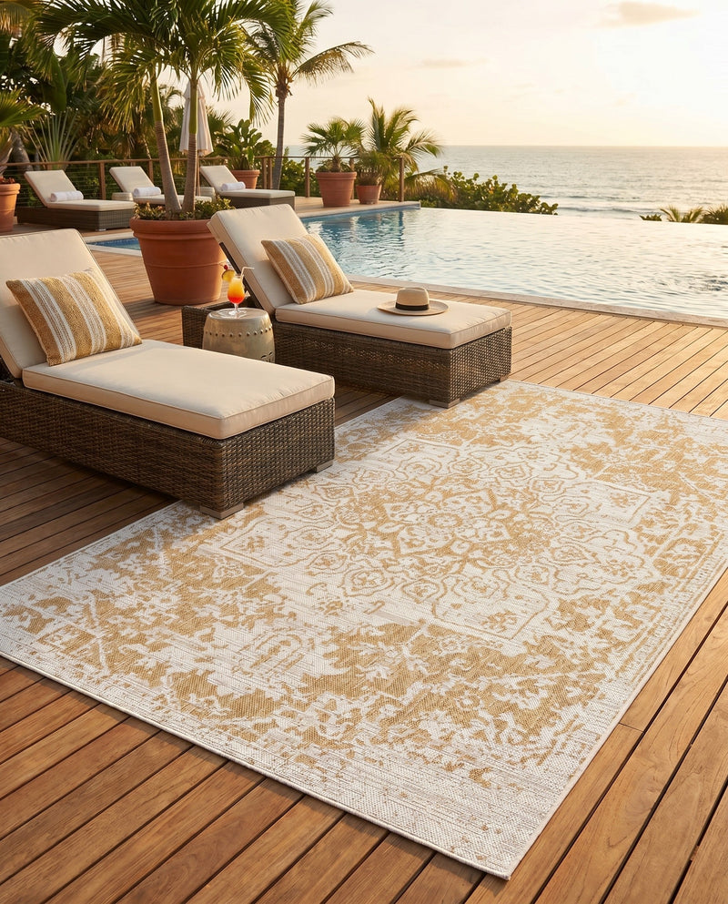 Urban Oasis Rugs Collection Area Rug -  Penthouse (Beige) Rectangle Beige  lifestyle 13