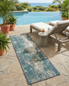 Seaside Haven Rugs Collection Area Rug -  Schooner Runner Blue  lifestyle 71