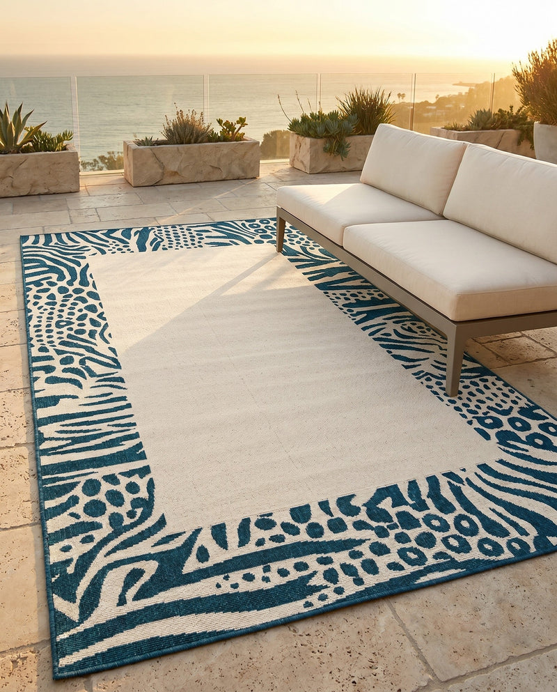 Savannah Escape Collection Area Rug - Serengeti Rectangle Ivory  lifestyle 25