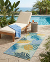 Seaside Blooms Collection Area Rug -  Sunkiss Runner Multi  lifestyle 27