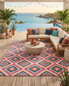 Mesa Oasis Rugs Collection Area Rug - Sedona Rectangle Multi  lifestyle 23
