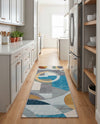 Urban Terrace Collection Area Rug -  Loggia Runner Multi  lifestyle 59