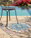 Patio Heritage Collection Area Rug - Tuscany Rectangle Multi  lifestyle 19
