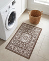 Tribal Terrace Treasures Collection Area Rug -  Incan Isle (Brown) Rectangle Brown  lifestyle 11