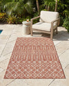 Savannah Pergola Collection Area Rug -  Pergola (Rust Red) Rectangle Rust Red  lifestyle 20