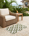 Urban Oasis Rugs Collection Area Rug -  Highrise (Green) Rectangle Green  lifestyle 21