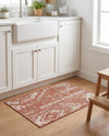 Desert Nomad Terrace Collection Area Rug - Sahara (Rust Red) Rectangle Rust Red  lifestyle 26