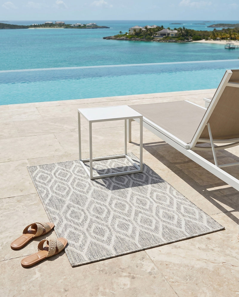 Urban Oasis Rugs Collection Area Rug -  Boulevard (Gray Cream) Rectangle Gray Cream  lifestyle 25