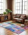Urban Terrace Collection Area Rug -  Atrium Rectangle Multi  lifestyle 18