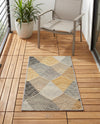 Urban Terrace Collection Area Rug - Metropolis Rectangle Gray  lifestyle 18