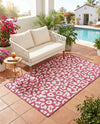 Savannah Escape Collection Area Rug -  Amazon (Magenta) Rectangle Magenta  lifestyle 20