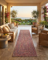 Sustainable Strands Indoor-Outdoor Oasis Collection Area Rug -  Sandbar (Multi) Runner Multi  lifestyle 51