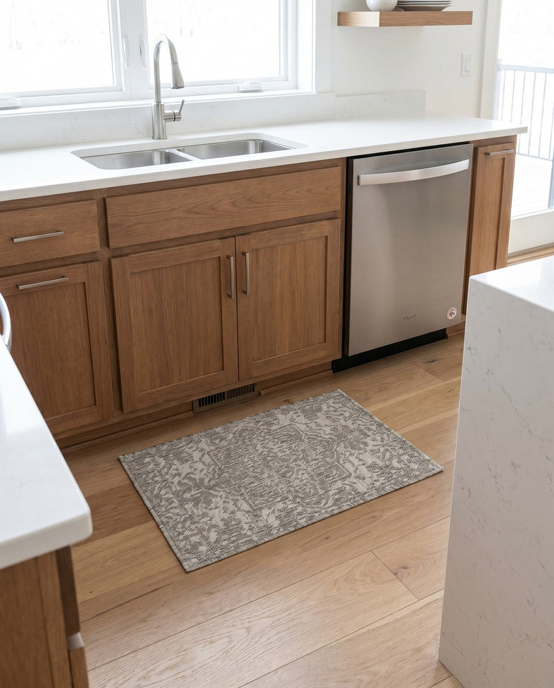 Urban Oasis Rugs Collection Area Rug -  Penthouse (Gray) Rectangle Gray  lifestyle 11
