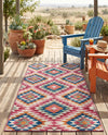 Mesa Oasis Rugs Collection Area Rug - Sedona Runner Multi  lifestyle 49