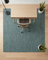 Seaside Serenity Collection Area Rug - Veranda (Teal) Square Teal  lifestyle 80