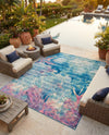 Seaside Haven Rugs Collection Area Rug - Marina Rectangle Multi  lifestyle 16