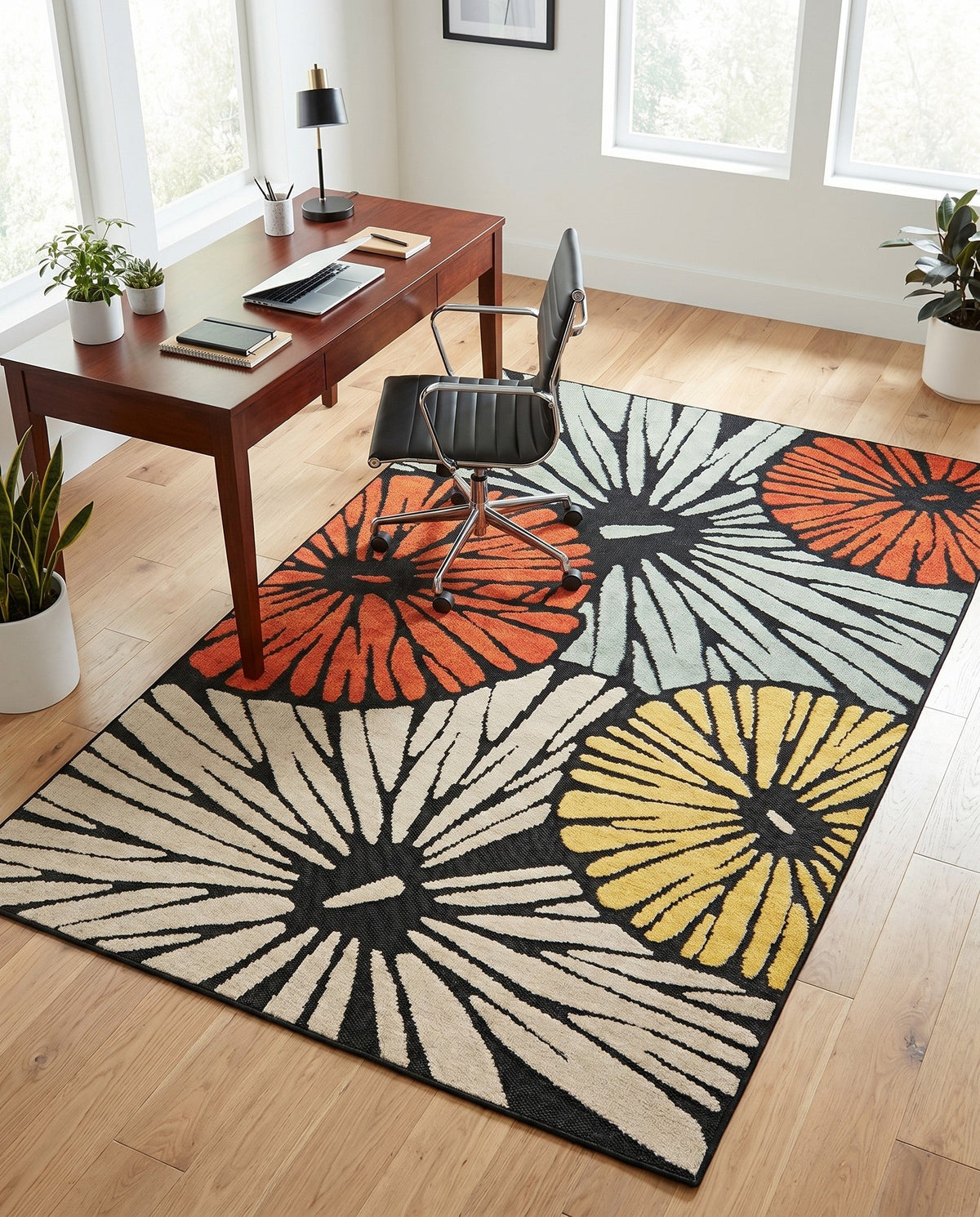 Outdoor Marrakesh Collection Area Rug -  Tetouan Rectangle Multi  lifestyle 17