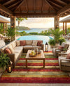 Urban Terrace Collection Area Rug -  Rooftop Rectangle Multi  lifestyle 21