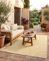 Urban Oasis Rugs Collection Area Rug -  Rooftop (Yellow Ivory) Rectangle Yellow Ivory  lifestyle 4