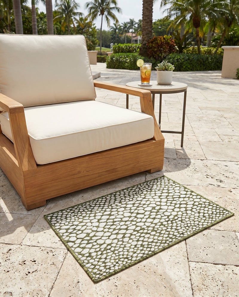Urban Oasis Rugs Collection Area Rug -  Terrace (Green) Rectangle Green  lifestyle 25
