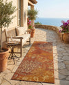Urban Terrace Collection Area Rug -  Veranda Runner Brown  lifestyle 28