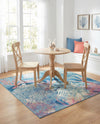 Seaside Haven Rugs Collection Area Rug - Marina Square Multi  lifestyle 34