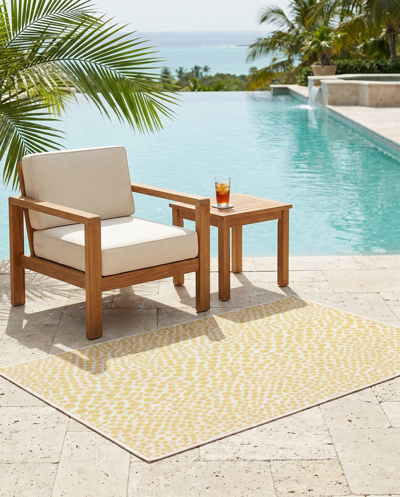 Urban Oasis Rugs Collection Area Rug -  Terrace (Yellow Ivory) Rectangle Yellow Ivory  lifestyle 24