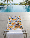 Bahama Breeze Outdoor Collection Area Rug - Nassau Rectangle Gray  lifestyle 37