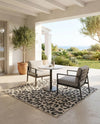 Savannah Escape Collection Area Rug -  Amazon (Light Gray) Square Light Gray  lifestyle 60
