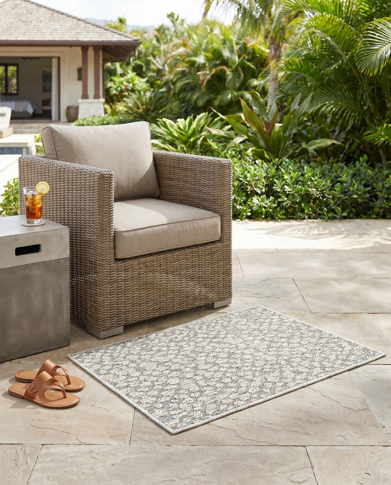Savannah Escape Collection Area Rug - Mara Rectangle Light Gray  lifestyle 17