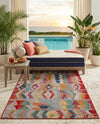 Urban Terrace Collection Area Rug -  Arcade Rectangle Multi  lifestyle 29