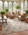 Seaside Blooms Collection Area Rug - Seychelles Rectangle Beige  lifestyle 59