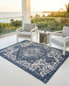 Urban Oasis Rugs Collection Area Rug -  Penthouse (Blue) Rectangle Blue  lifestyle 9