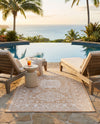 Tribal Terrace Treasures Collection Area Rug -  Incan Isle (Natural) Rectangle Natural  lifestyle 16