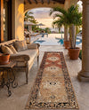 Patio Heritage Collection Area Rug -  Gazebo Runner Multi  lifestyle 35