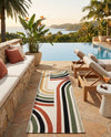 Urban Terrace Collection Area Rug -  Piazza Runner Multi  lifestyle 43