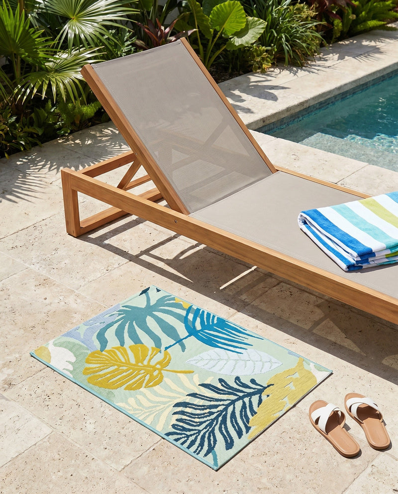 Seaside Blooms Collection Area Rug -  Sunkiss Rectangle Multi  lifestyle 23